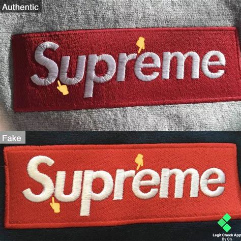 supreme gucci box logo real vs fake|real supreme box logo.